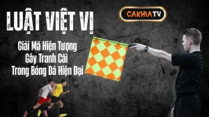 Luật việt vị trong bóng đá được minh họa dễ hiểu
